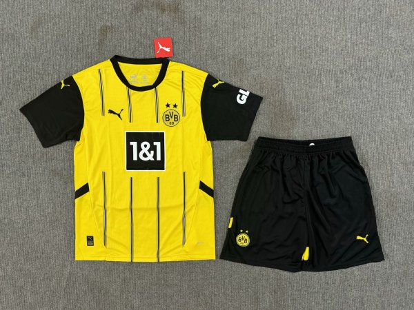 Dortmund home Fans suit  1:1 Quality Soccer Jersey   24-25