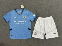 Manchester City home fans suit  1:1 Quality Soccer Jersey  24-25