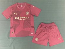 Manchester City third away fans suit  1:1 Quality Soccer Jersey  24-25