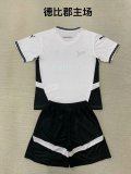 Derby County  home  kids  1:1 Quality Soccer Jersey   24-25