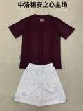 Heart of Midlothian home  kids  1:1 Quality Soccer Jersey   24-25