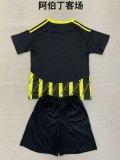 Aberdeen  away  kids  1:1 Quality Soccer Jersey   24-25