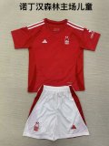 Nottingham Forest  Home kids 1:1 Quality Soccer Jersey  24-25