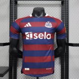 Newcastle away Player 1:1 Quality Soccer Jersey  24-25