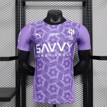 Al Hilal SFC third  Away  Player 1:1 Quality Soccer Jersey   24-25