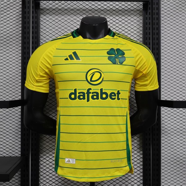 Celtic away player 1:1 Quality Soccer Jersey  24-25
