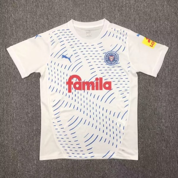Holstein Kiel away Fans 1:1 Quality Soccer Jersey  24-25