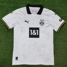 Dortmund third away Fans 1:1 Quality Soccer Jersey   24-25