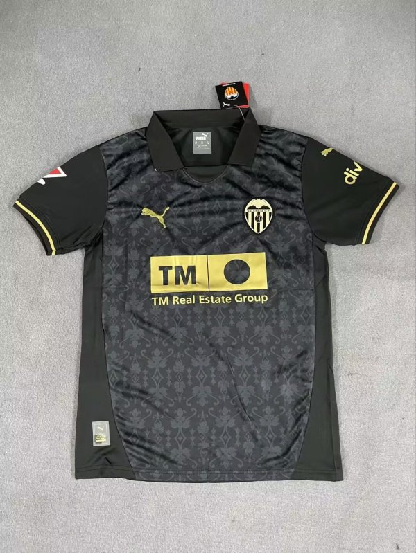 Valencia away Fans  1:1 Quality Soccer Jersey   24-25