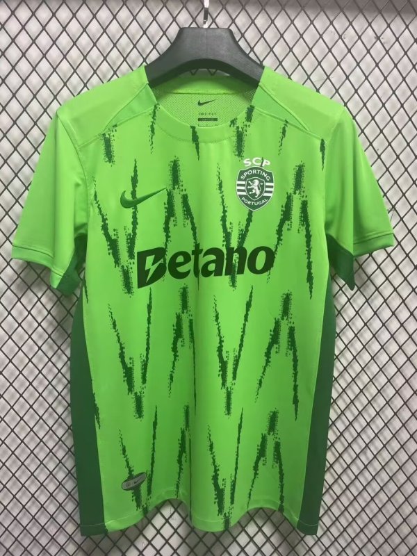 Sporting Lisbon third away Fans  1:1 Quality Soccer Jersey   24-25