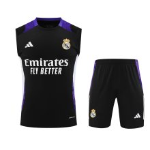 Real Madrid Training clothing Vest set 1:1 Quality Soccer Jersey    24-25