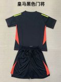 Real Madrid goalkeeper kids 1:1 Quality Soccer Jersey  24-25