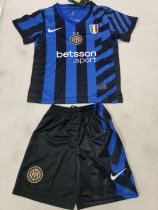 Inter Milan  Home  Kids 1:1 Quality Soccer Jersey   24-25
