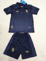 Juventus third away Kids 1:1 Quality Soccer Jersey   24-25
