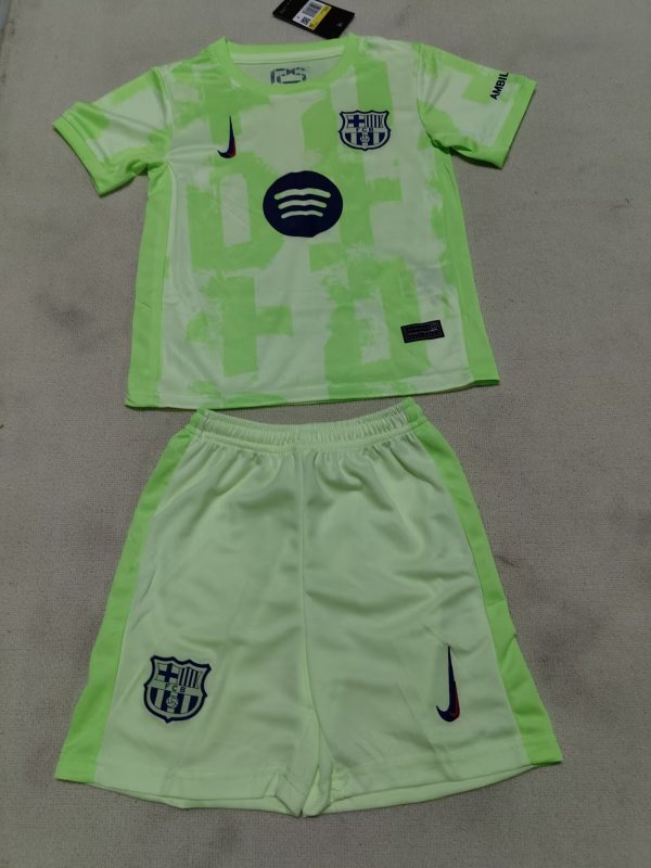 Barcelona third away kids  24-25