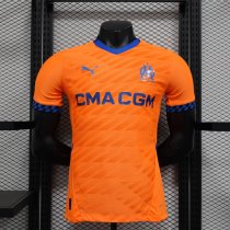 Marseille third  Away  Player 1:1 Quality Soccer Jersey    24-25