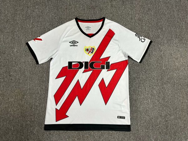 Rayo Vallecano Home  Fans   1:1 Quality Soccer Jersey   24-25