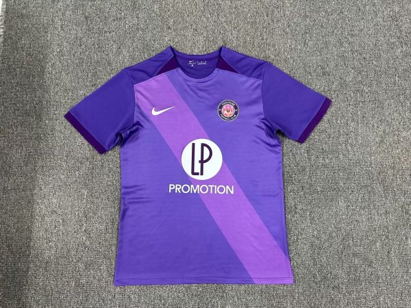 Toulouse Home  Fans   1:1 Quality Soccer Jersey   24-25