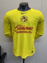 Club America  home Long sleeves Player  1:1 Quality Soccer Jersey   24-25