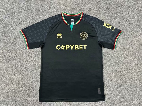 Queen's Park away Fans 1:1 Quality Soccer Jersey  24-25