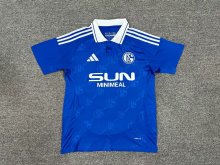 Schalke 04  Home  Fans 1:1 Quality Soccer Jersey   24-25