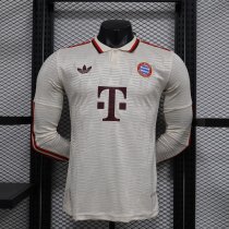 Bayern Munich third away Long sleeves Player 1:1 Quality Soccer Jersey   24-25