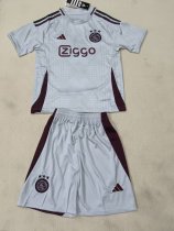 AJAX third away  Kids 1:1 Quality Soccer Jersey   24-25
