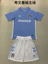 Coventry City home kids 1:1 Quality Soccer Jersey  24-25