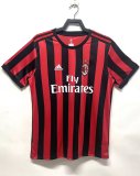 Retro AC home fans 1:1 Quality Soccer Jersey   2017-2018
