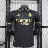 Real Madrid  third away black Player  1:1 Quality Soccer Jersey   24-25