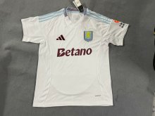 Aston Villa away fans 1:1 Quality Soccer Jersey   24-25