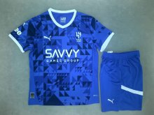 Al Hilal SFC home Fans suit  1:1 Quality Soccer Jersey    24-25
