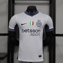 Inter Milan away Player  1:1 Quality Soccer Jersey   24-25