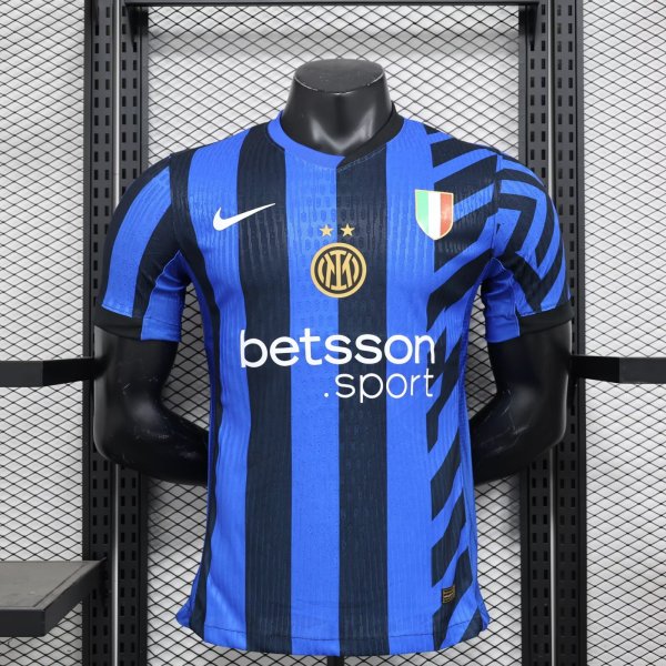 Inter Milan  Home  Player  1:1 Quality Soccer Jersey   24-25