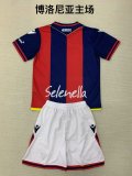Bologna home kids 1:1 Quality Soccer Jersey  24-25