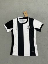 Corinthians third away  women fans 1:1 Quality Soccer Jersey   24-25