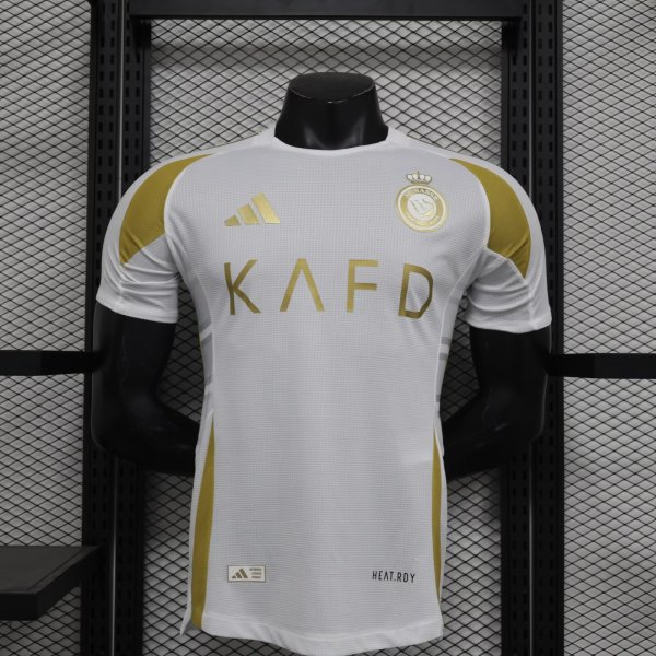 Al-Nassr FC third away Player 1:1 Quality Soccer Jersey   24-25