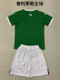 Plymouth  home kids  1:1 Quality Soccer Jersey   24-25