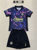 Club America third away kids 1:1 Quality Soccer Jersey  24-25