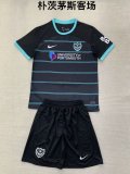 Portsmouth away  kids  1:1 Quality Soccer Jersey   24-25
