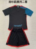 LA Galaxy third away  kids  1:1 Quality Soccer Jersey   24-25