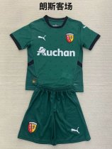 LENS away  kids  1:1 Quality Soccer Jersey   24-25