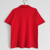 Retro Welsh home 1:1 Quality Soccer Jersey  1976
