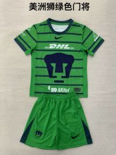 Pumas goalkeeper Kids  1:1 Quality Soccer Jersey  24-25
