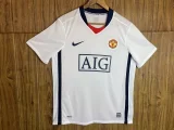 Retro Manchester United away  1:1 Quality Soccer Jersey  2007-2008