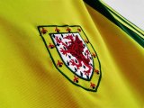 Retro Welsh away 1:1 Quality Soccer Jersey  1982