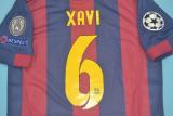Retro Barcelona long  Home  1:1 Quality Soccer Jersey  2014-2015