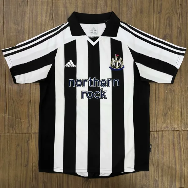 Retro Newcastle Home Fans  1:1 Quality Soccer Jersey  2003-2005