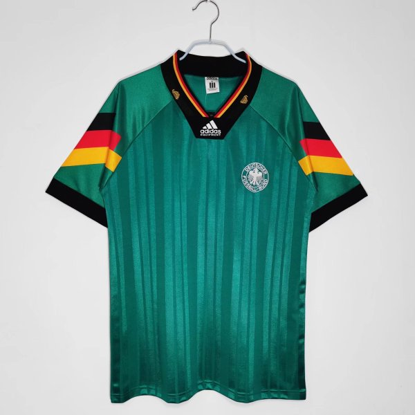 Retro Germany Away 1992  1:1 Quality Soccer Jersey