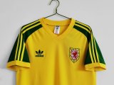 Retro Welsh away 1:1 Quality Soccer Jersey  1982